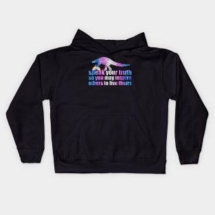 Speak Your Truth Kids Hoodie